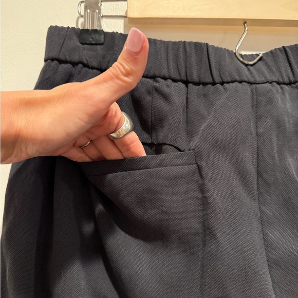 Eileen Fisher Black Straight Leg Pants with Classic Tailoring size XS EUC - Picture 3 of 8